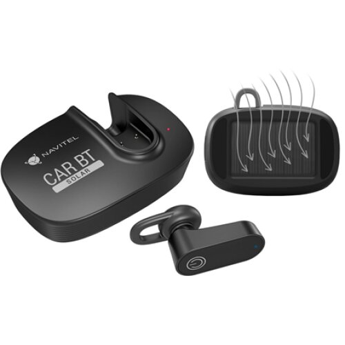 Navitel , Multifunctional Bluetooth Headset , Solar Car BT , Hands free device , Bluetooth , Black , Recharge indicator
