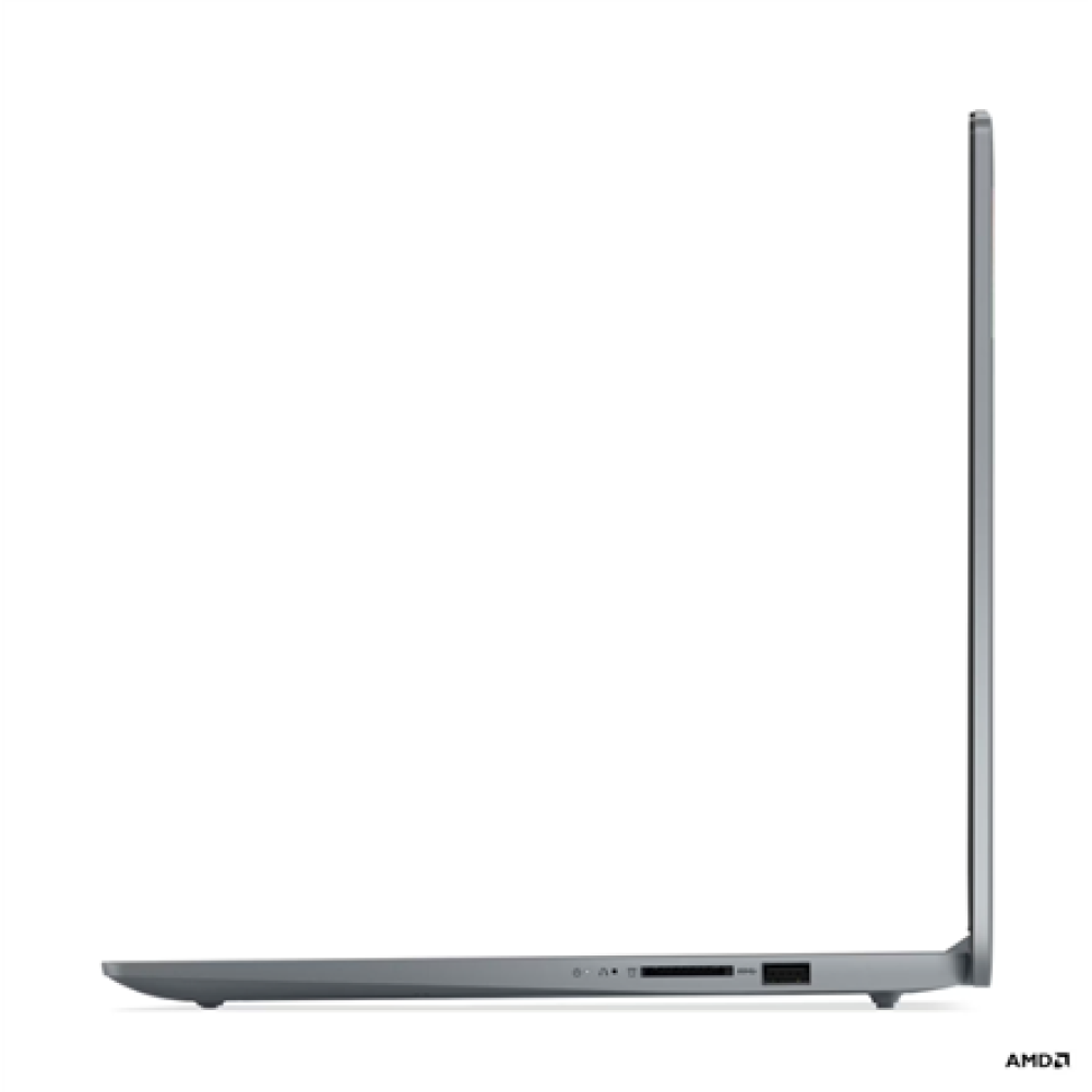 Lenovo IdeaPad Slim 3 15AMN8 AMD , Arctic Grey , 15.6 , IPS , FHD , 1920 x 1080 pixels , Anti-glare , AMD Ryzen 5 , 40 , 16 GB , Soldered LPDDR5 , Solid-state drive capacity 512 GB , AMD Radeon 610M Graphics , Windows 11 Home , 802.11ax , Bluetooth versio
