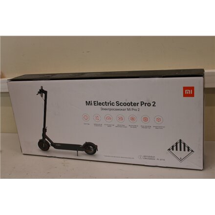 SALE OUT. Xiaomi Mi Electric Scooter Pro 2 (Black) , Xiaomi Mi Electric Scooter Pro 2 , 600 W , 25 km/h , 3 month(s) , Black , USED, DIRTY, WITHOUT ORIGINAL PACKAGING