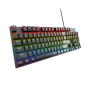NOXO , Retaliation , Gaming keyboard , Mechanical , EN/RU , Black , Wired , m , 650 g , Blue Switches