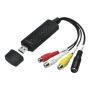 Logilink USB 2.0 A/V grabber, USB-A/M to 3x RCA + Mini-DIN 5/F, Windows 11 VG0030 3x RCA (female) USB-A, USB 2.0 (male)