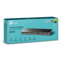 TP-LINK Switch TL-SG116E Web managed, Wall mountable, 1 Gbps (RJ-45) ports quantity 16, Power supply type External