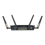 Wireless Dual Band Gigabit Router, UK , RT-AX88U PRO , 802.11ax , 1148+4804 Mbit/s , 10/100/1000 Mbit/s , Ethernet LAN (RJ-45) ports 4 , Mesh Support Yes , MU-MiMO Yes , 3G/4G data sharing , Antenna type 4x External