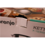 SALE OUT. Gorenje Kettle , K15DWS , Electric , 2200 W , 1.5 L , Stainless steel , 360° rotational base , Stainless Steel , DAMAGED PACKAGING