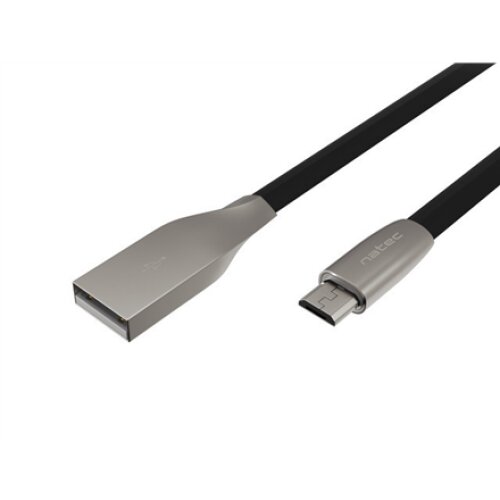 Natec Prati, USB Micro to Type A Cable 1m, Black , Natec , Prati , Micro USB , USB Type-A