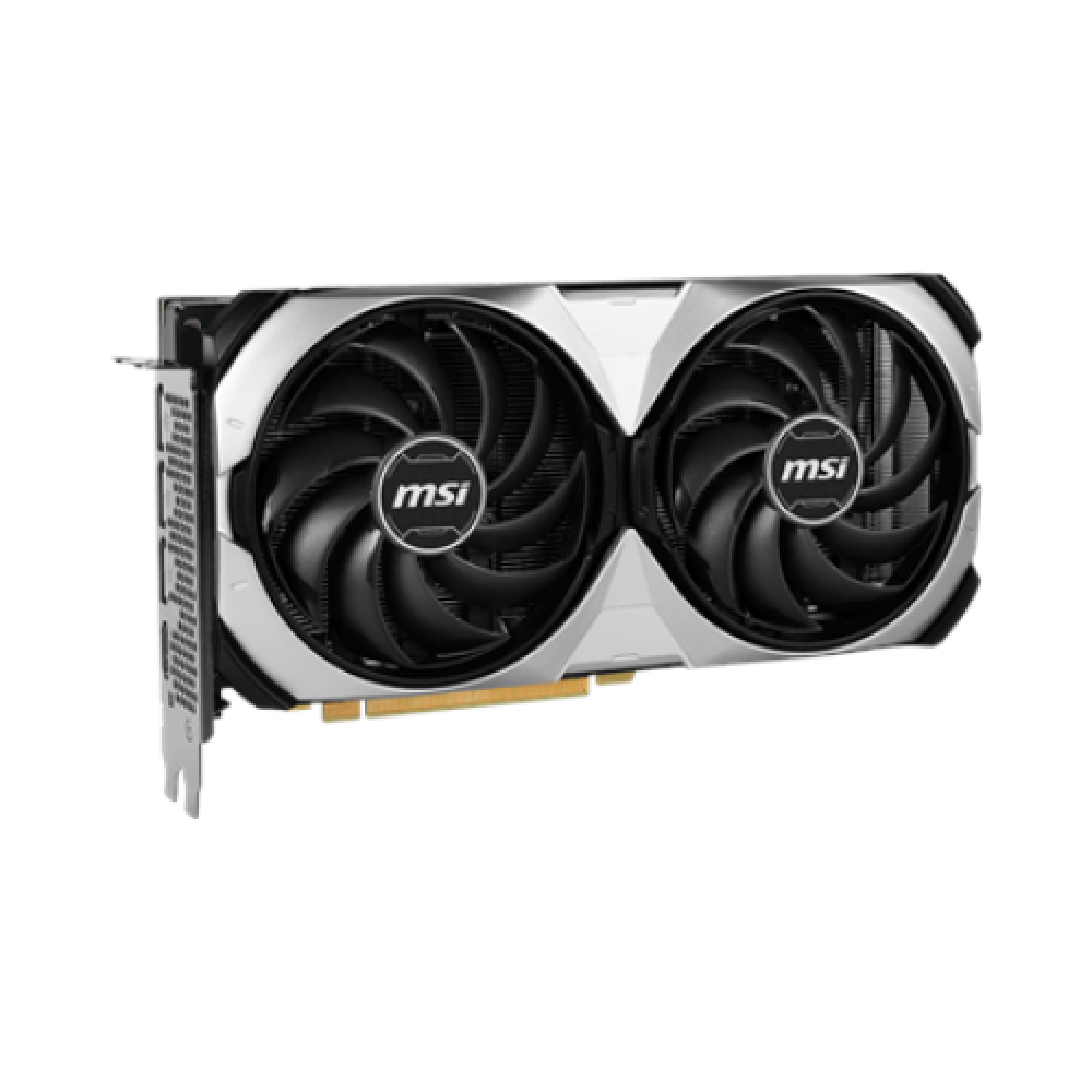 MSI , GeForce RTX 4070 Ti VENTUS 2X 12G OC , NVIDIA , 12 GB , GeForce RTX 4070 Ti , GDDR6X , HDMI ports quantity 1 , PCI Express Gen 4 , Memory clock speed 2655 MHz