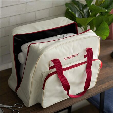 Singer Universal Carry Case, 25010000204 , Cream/Red