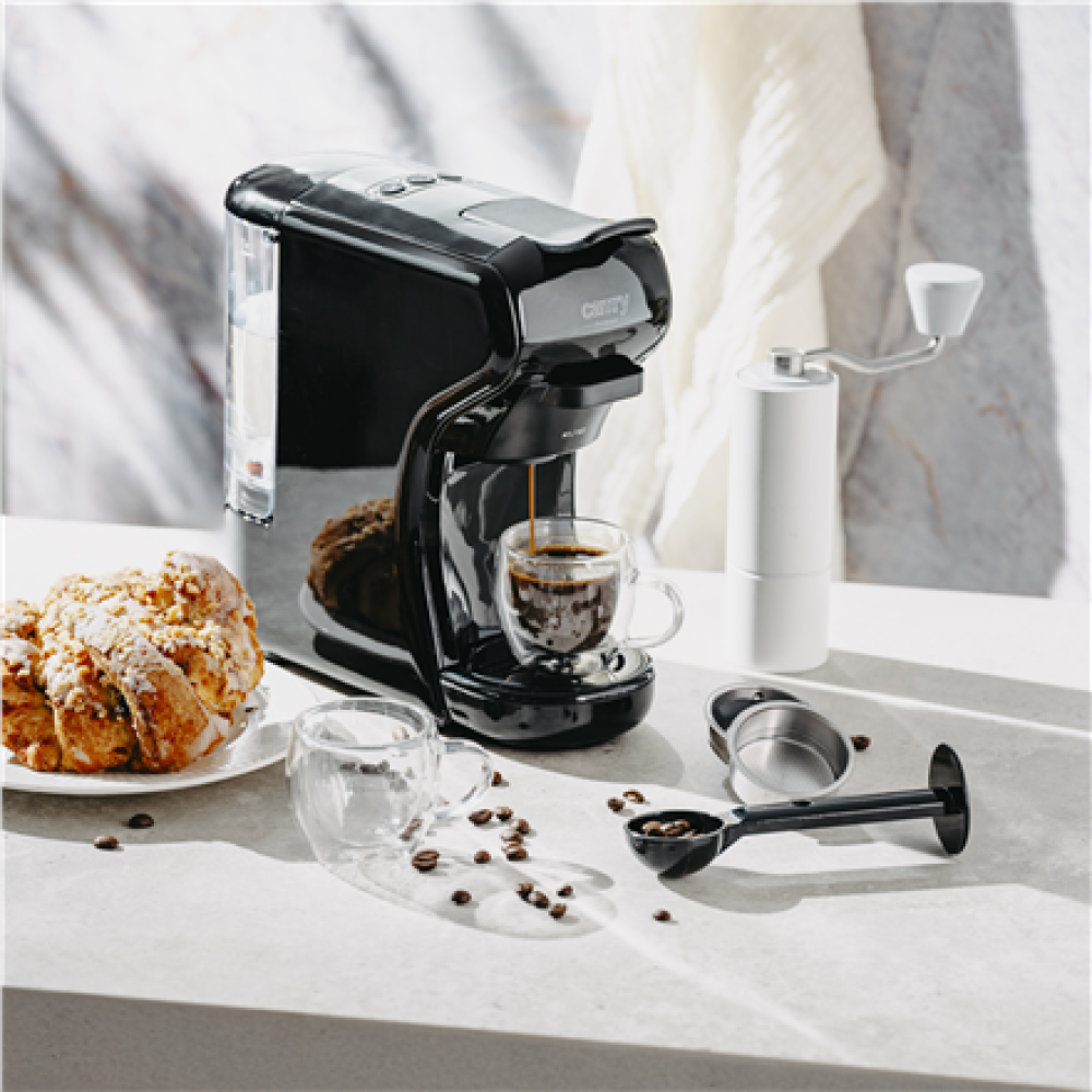 Camry Multi-capsule espresso machine , CR 4414bb , Pump pressure 19 bar , Capsule , 1450 W , Black