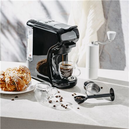Camry , Multi-capsule espresso machine , CR 4414bb , Pump pressure 19 bar , Capsule , 1450 W , Black