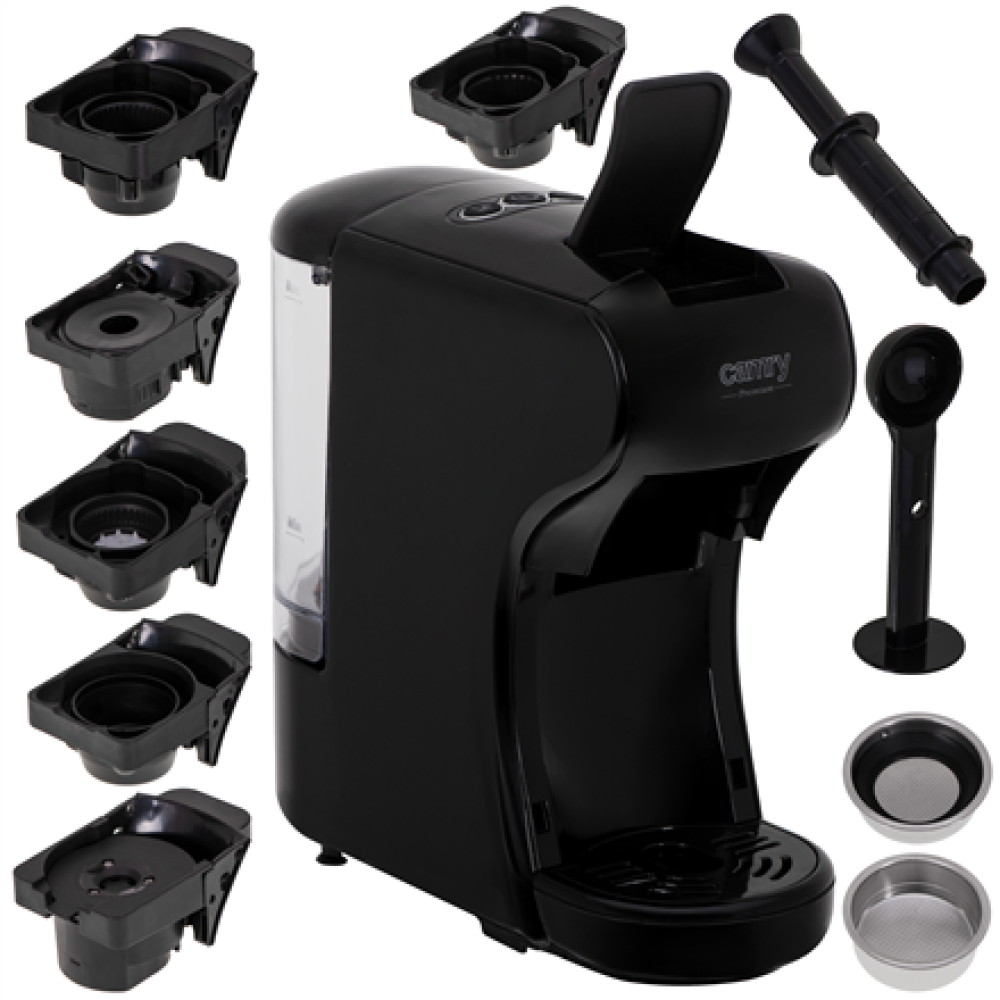 Camry Multi-capsule espresso machine , CR 4414bb , Pump pressure 19 bar , Capsule , 1450 W , Black