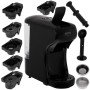 Camry , Multi-capsule espresso machine , CR 4414bb , Pump pressure 19 bar , Capsule , 1450 W , Black