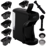 Camry Multi-capsule espresso machine , CR 4414bb , Pump pressure 19 bar , Capsule , 1450 W , Black