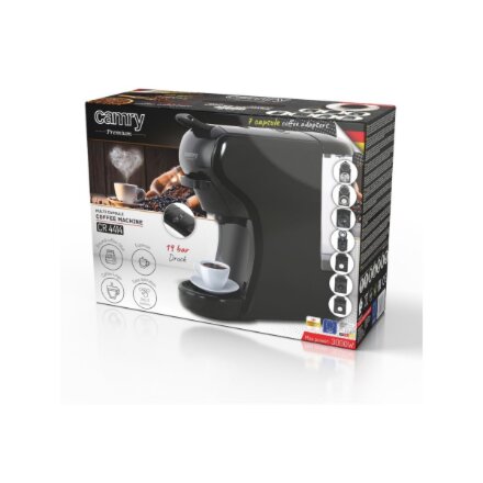 Camry , Multi-capsule espresso machine , CR 4414bb , Pump pressure 19 bar , Capsule , 1450 W , Black