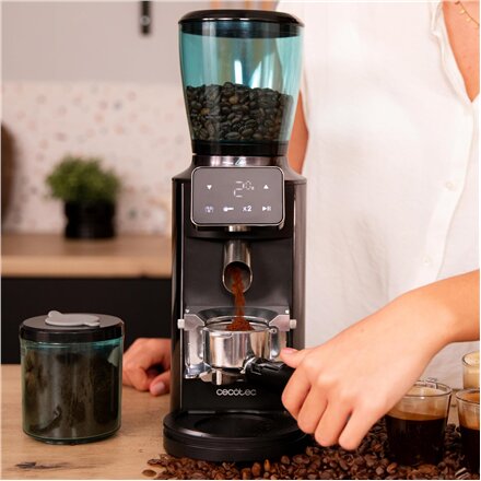 Cecotec Coffee Grinder , SteelMill Touch , 150 W , Coffee beans capacity 300 g , Number of cups 14 pc(s)