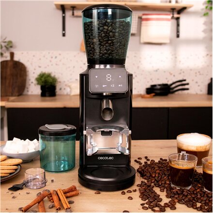 Cecotec Coffee Grinder , SteelMill Touch , 150 W , Coffee beans capacity 300 g , Number of cups 14 pc(s)