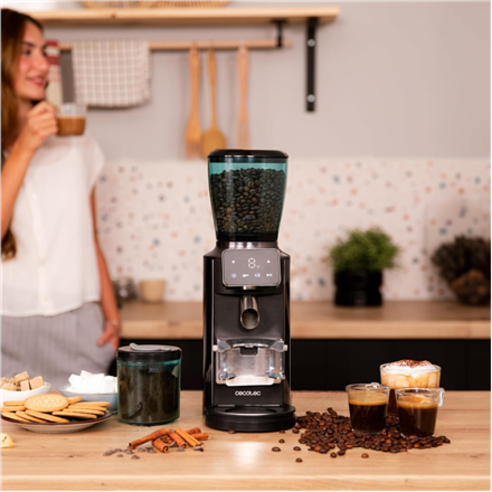 Cecotec Coffee Grinder , SteelMill Touch , 150 W , Coffee beans capacity 300 g , Number of cups 14 pc(s)