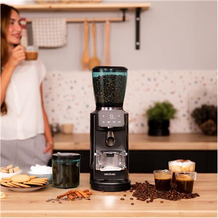 Cecotec Coffee Grinder , SteelMill Touch , 150 W , Coffee beans capacity 300 g , Number of cups 14 pc(s)