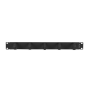 Lanberg 19 Cable Management 5 Rings, Type B, 1U , AK-1701-B , Black