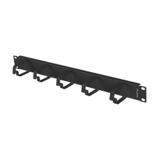 Lanberg 19 Cable Management 5 Rings, Type B, 1U , AK-1701-B , Black