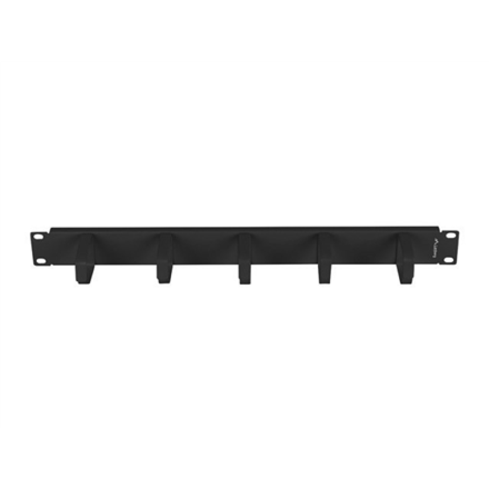 Lanberg 19 Cable Management 5 Rings, Type B, 1U , AK-1701-B , Black