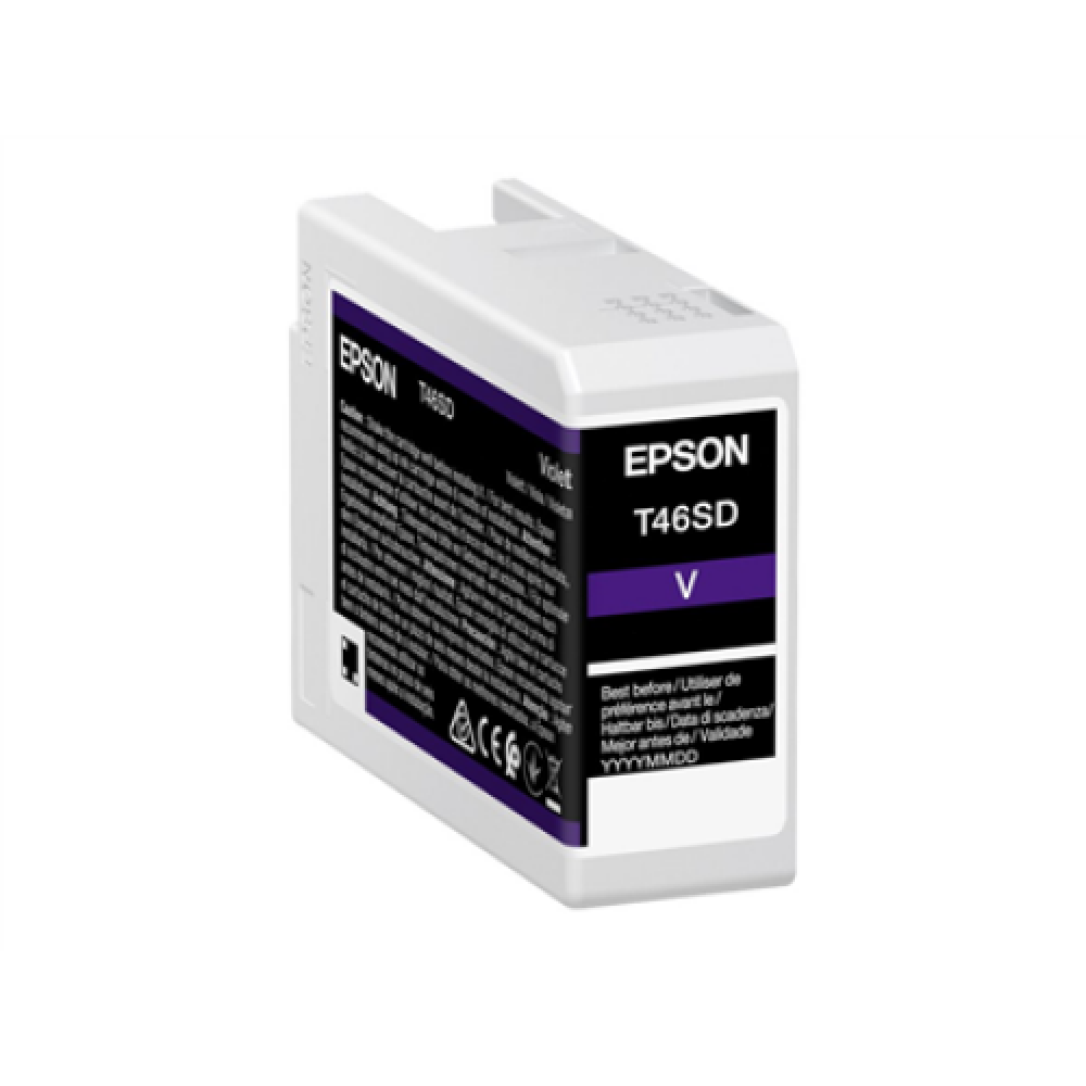 Epson UltraChrome Pro 10 ink , T46SD , Ink cartrige , Violet