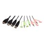 Aten , 2-Port USB 4K HDMI Cable KVM Switch with Remote Port Selector , CS22H-AT