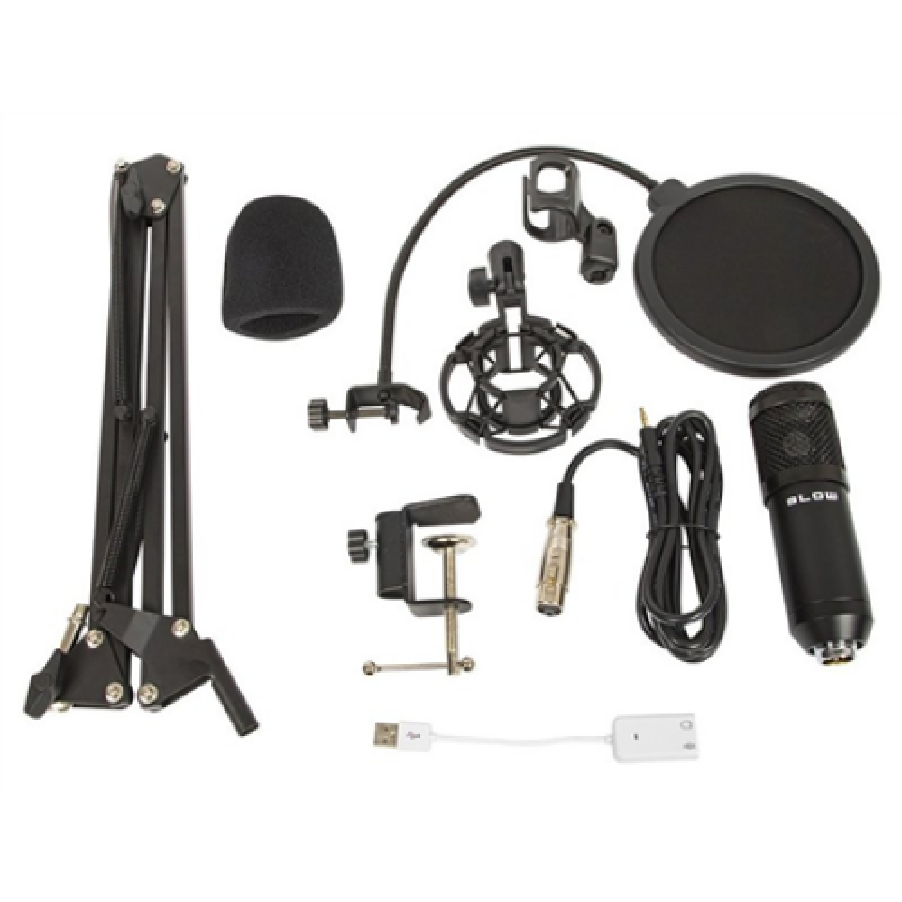 Sourcing Microphone Recording Black