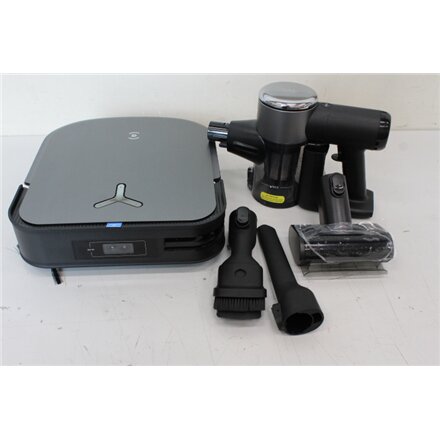 SALE OUT. , SALE OUT. SALE OUT. Ecovacs Robotic Vacuum Cleaner+Handheld , DEEBOT X2 COMBO , Wet&Dry , Operating time (max) 210 min , 6400 mAh , Dust capacity 0.42 L , 8700 Pa , Black , REFURBISHED, USED, DIRTY, SCRATCHED