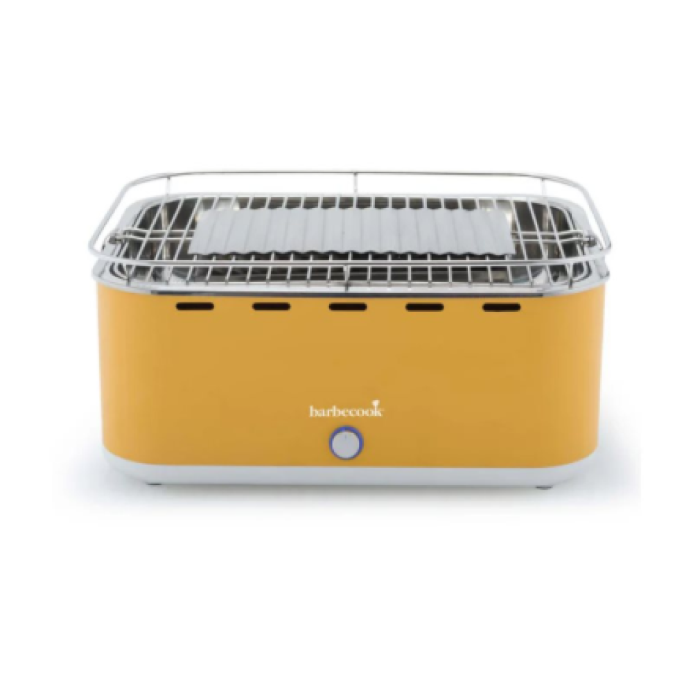 Barbecook Charcoal Table Grill Carlo , 44 x 33 x 21 cm , BC-CHA-1016 , Yellow Sunshine