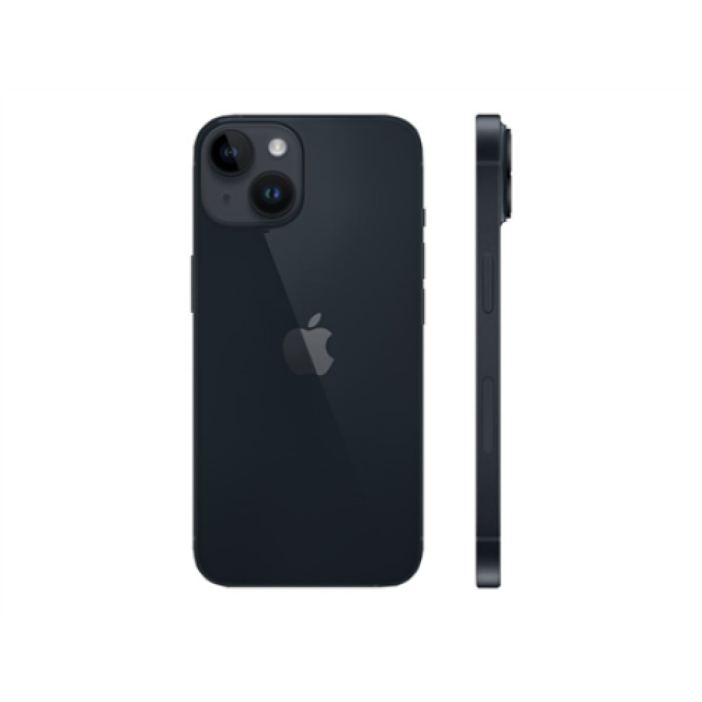 Apple iPhone 14 Plus Midnight, 6.7 , Super Retina XDR display, 2778 x 1284 pixels, Apple, A15 Bionic (5 nm), Internal RAM 6 GB, 256 GB, Dual SIM, Nano-SIM, 5G, Main camera 12+12 MP, Secondary camera 12 MP, iOS, 16, 4323 mAh