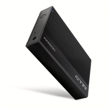 AXAGON Ribbed aluminum USB 3.2 Gen 1 - SATA 6G external box for 3.5 HDD , EE35-GTR