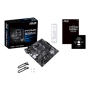 Asus , PRIME B550M-K , Processor family AMD , Processor socket AM4 , DDR4 , Memory slots 4 , Chipset AMD B , Micro ATX
