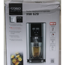 SALE OUT. Caso Turbo hot water dispenser , HW 620 , Water Dispenser , 2600 W , 2.5 L , Plastic/Stainless Steel , Black/Stainless Steel , DAMAGED PACKAGING SALE OUT. Caso Turbo hot water dispenser , HW 620 , Water Dispenser , 2600 W , 2.5 L , Plastic/Stainless Steel , Black/Stainless Steel , DAMAGED PACKAGING
