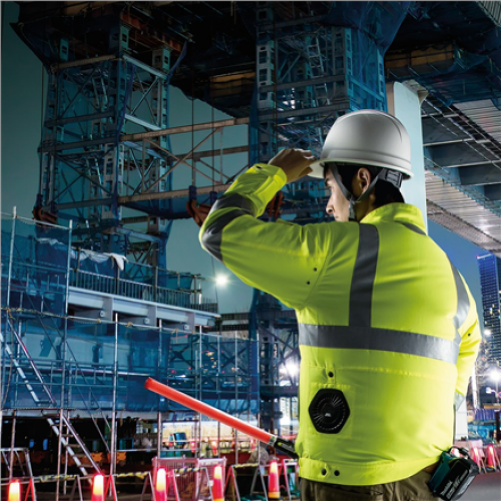 Makita , DFJ214 Battery Ventilated Jacket, Size L , Jacket