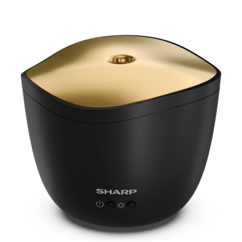 Sharp Aroma Diffuser DF-A1E-B Ultrasonic, Black/Matt Metallic Gold