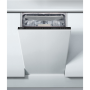 Built-in , Dishwasher , HSIP 4O21 WFE , Width 44.8 cm , Number of place settings 10 , Number of programs 11 , Energy efficiency class E , Display , Does not apply