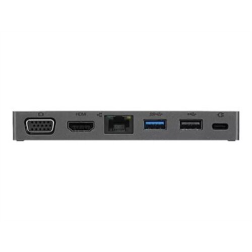 Lenovo , Powered USB-C Travel Hub , Ethernet LAN (RJ-45) ports 1 , VGA (D-Sub) ports quantity 1 , USB 3.0 (3.1 Gen 1) Type-C ports quantity USB-C female port for charging only (with Lenovo 45W & 65W USB-C power adapter) , USB 3.0 (3.1 Gen 1) ports qua