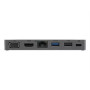 Lenovo , Powered USB-C Travel Hub , Ethernet LAN (RJ-45) ports 1 , VGA (D-Sub) ports quantity 1 , USB 3.0 (3.1 Gen 1) Type-C ports quantity USB-C female port for charging only (with Lenovo 45W & 65W USB-C power adapter) , USB 3.0 (3.1 Gen 1) ports qua