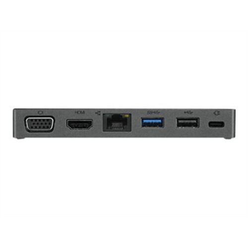 Lenovo , Powered USB-C Travel Hub , Ethernet LAN (RJ-45) ports 1 , VGA (D-Sub) ports quantity 1 , USB 3.0 (3.1 Gen 1) Type-C ports quantity USB-C female port for charging only (with Lenovo 45W & 65W USB-C power adapter) , USB 3.0 (3.1 Gen 1) ports qua