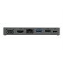 Lenovo , Powered USB-C Travel Hub , Ethernet LAN (RJ-45) ports 1 , VGA (D-Sub) ports quantity 1 , USB 3.0 (3.1 Gen 1) Type-C ports quantity USB-C female port for charging only (with Lenovo 45W & 65W USB-C power adapter) , USB 3.0 (3.1 Gen 1) ports qua