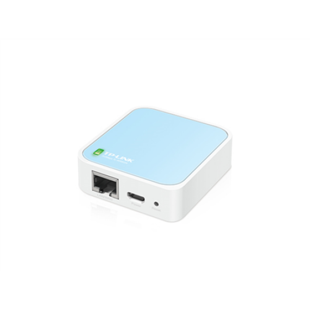 TP-LINK Router TL-WR802N 802.11n 300 Mbit/s 10/100 Mbit/s Ethernet LAN (RJ-45) ports 1 Mesh Support No MU-MiMO No No mobile broadband Antenna type 1xInternal 1 x micro USB