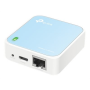 TP-LINK Router TL-WR802N 802.11n 300 Mbit/s 10/100 Mbit/s Ethernet LAN (RJ-45) ports 1 Mesh Support No MU-MiMO No No mobile broadband Antenna type 1xInternal 1 x micro USB