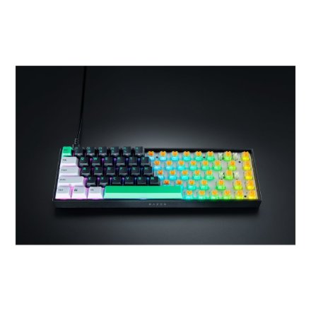Razer , Reclusa X Mini 65% , Mechanical Gaming Keyboard , Wired , US , Razer Mechanical Switches Gen-3 (Tactile) , Black