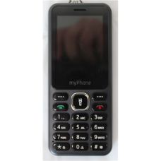 SALE OUT. myPhone 6320 (Black) Dual SIM 2.4 TFT 240x320/32MB/microSD/2G , myPhone 6320 , Black , 2.4 , TFT , 32 MB , 32 MB , Dual SIM , Main camera resolution 0.3 MP , 100 mAh , Warranty 24 month(s) , DAMAGED PACKAGING