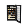 Candy , Wine Cooler , CWCEL 210/N , Energy efficiency class G , Free standing , Bottles capacity 21 , Cooling type , Black