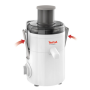 TEFAL , Fruitelia Plus Juicer , ZE370138 , White/Grey , 350 W , Number of speeds 2 + Pulse