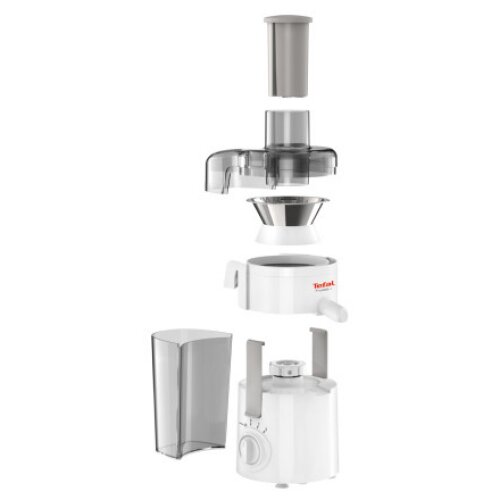 TEFAL , Fruitelia Plus Juicer , ZE370138 , White/Grey , 350 W , Number of speeds 2 + Pulse