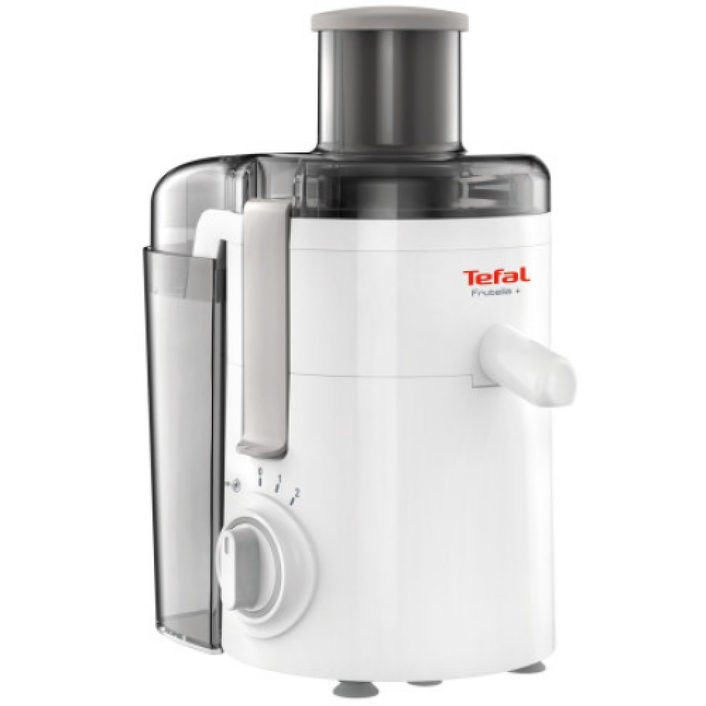 TEFAL , Fruitelia Plus Juicer , ZE370138 , White/Grey , 350 W , Number of speeds 2 + Pulse