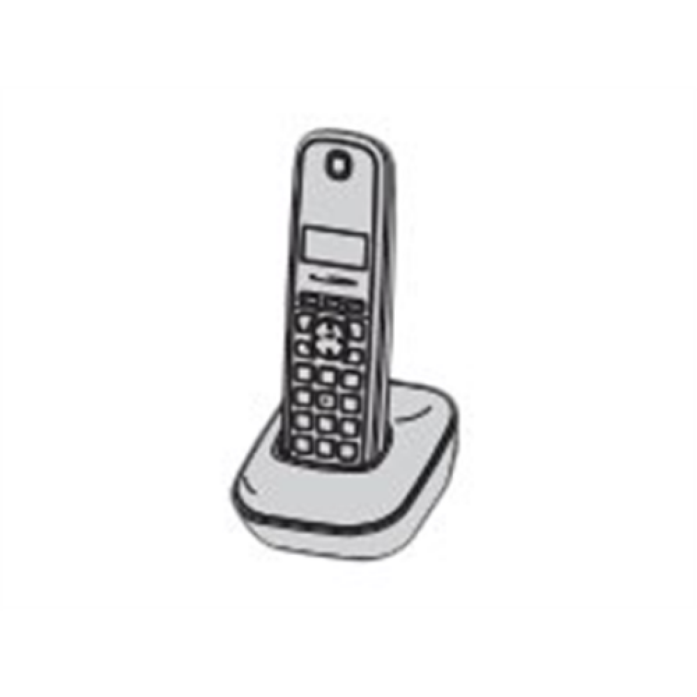 Panasonic , Cordless phone , KX-TG1911FXG , Built-in display , Caller ID , Black/Grey