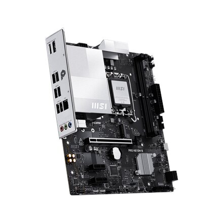 MSI PRO H810M-B , Processor family Intel H810 , Processor socket LGA1851 , DDR5 , Supported hard disk drive interfaces SATA, M.2 , Number of SATA connectors 4